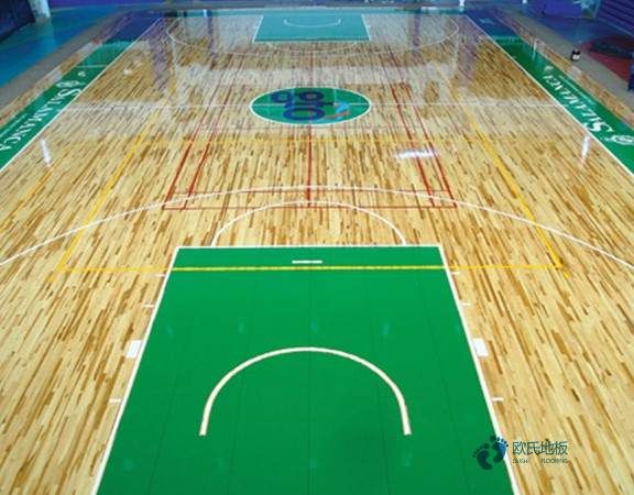 篮球场木地板费用3